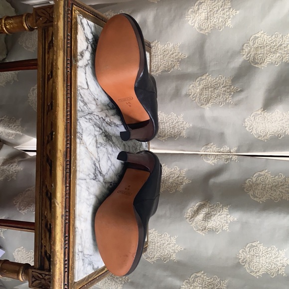 Coach Black Leather Ankle Boots. Like New/Never Worn/Excellent Condition. 8.5 - Picture 15 of 16